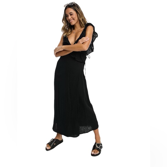 ASOS Flex Wraparound Sun Dress - Picture 2 of 10